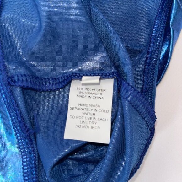 Cosplay Marvel Metallic Blue Skirt - Picture 2 of 2